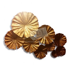 BS405-Lotus-leaves-wall-hanging-set-9-psc